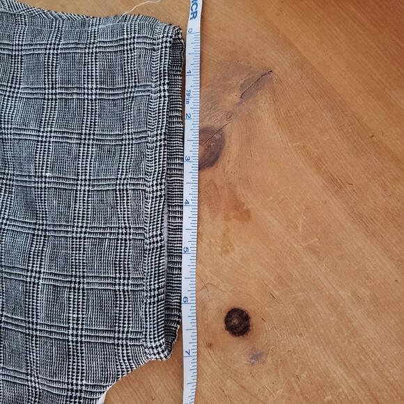 Alembika NWT Small Medium Oversized Black White Linen Blend Cold Shoulder Tunic - Picture 15 of 15